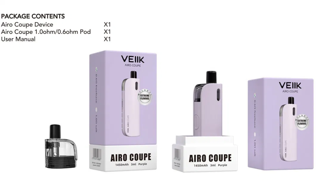 Disposable Vapes Airo Coupe Kit Puff E Vape Electronic Vaper Vaping Randm Vapme Factory Wholesale I Pen Bar Wape Pod Starter Kit