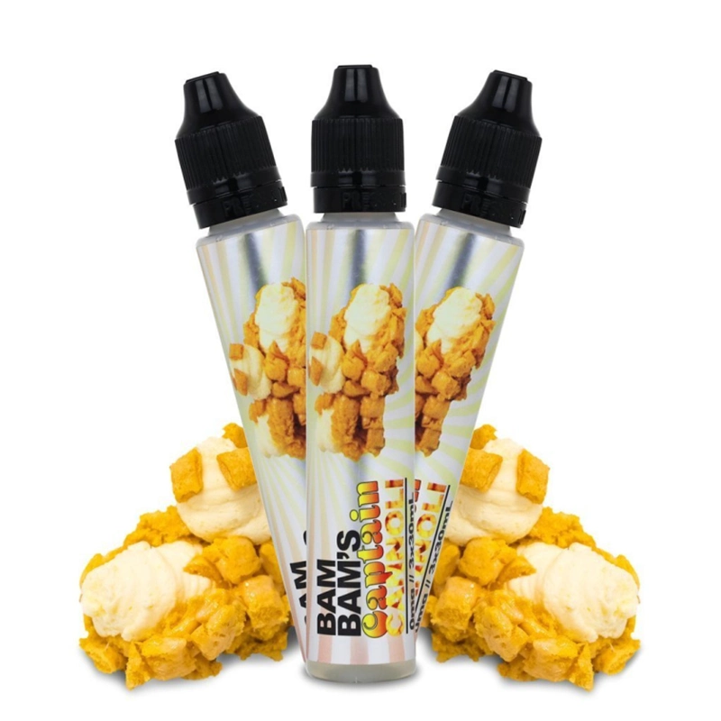 Bambamscannoli Vape Juice E-Juice Bam Bam&prime; S Cannoli E Liquid Fruit Flavor Is Vape High-Capacity Disposable Pod