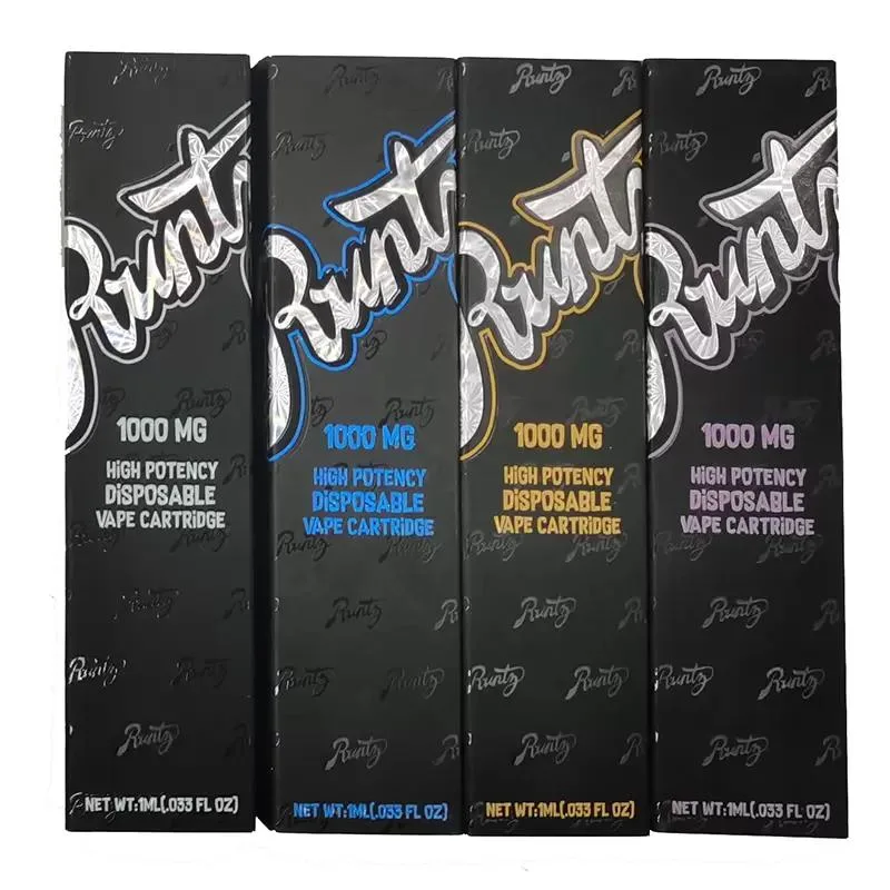 Disposable Empty Vape Pen Runtz Pod (Rechargeable/1.0ml empty Tank/Ceramic Coil/4 Colors)