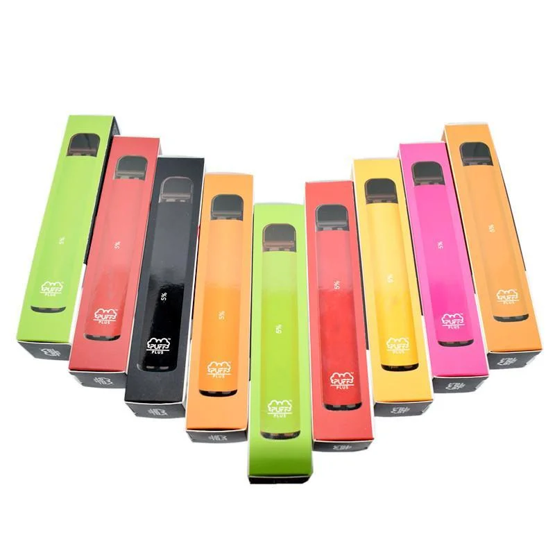 OEM Puff Plus Vaper Smoking Vape Disposable Electronic Vape Pen Nicotine 2% 5% 800puffs with UK