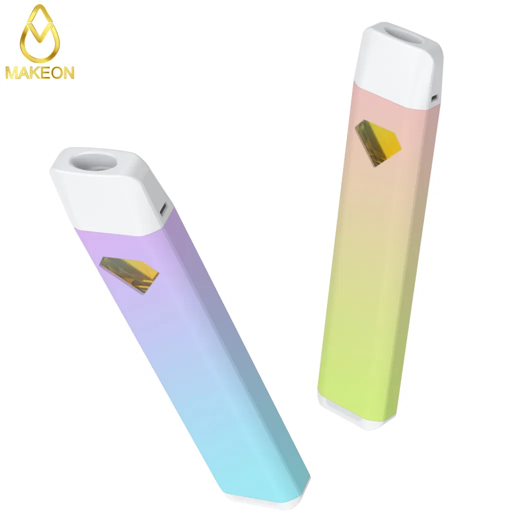 Makeon Dz 2 Gram One Chamber Cotton Free Bucket Ceramic Coil Puffin Favorites Live Resin Diamond Thick Oil Pod Cart Bar Postless Disposable E-Cigarette Vape