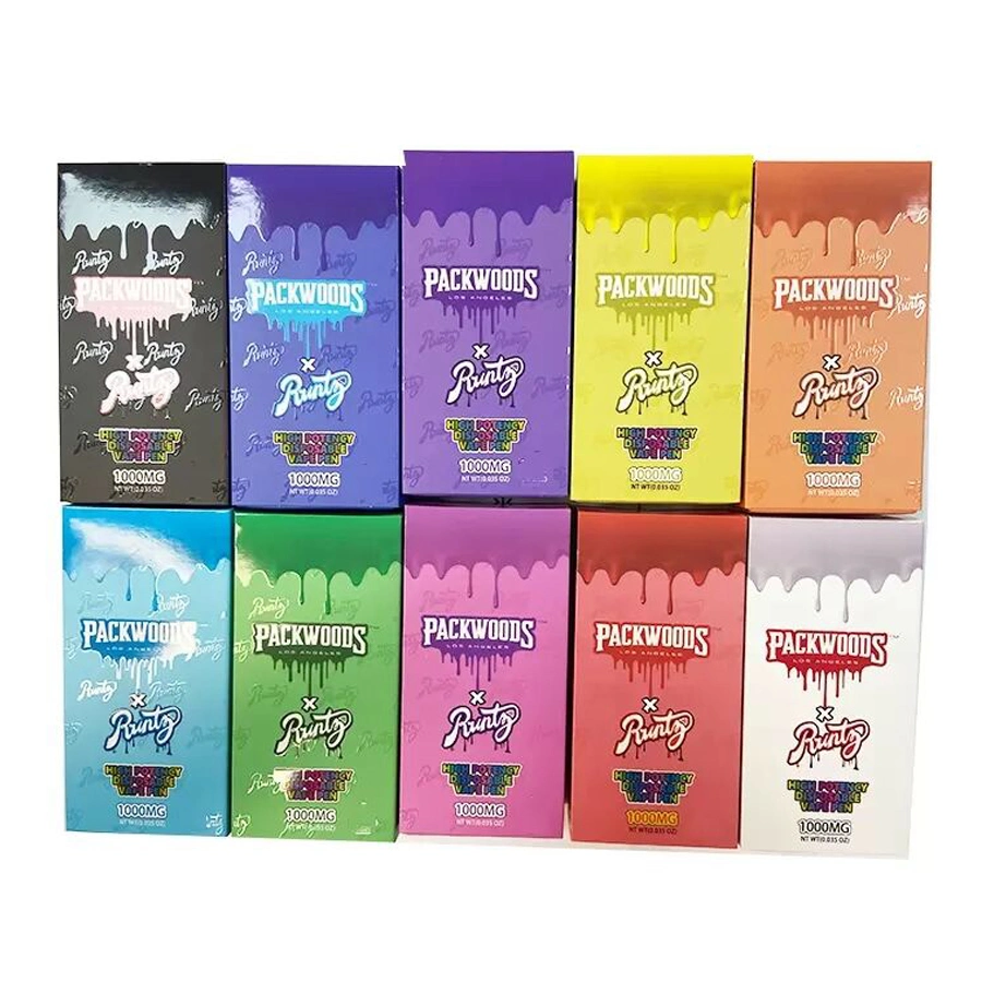 Packwoods X Runtz 1/2ml Customize Your Logo Disposable Cart Vaporizer Best Disposable Vape Shops Near Me