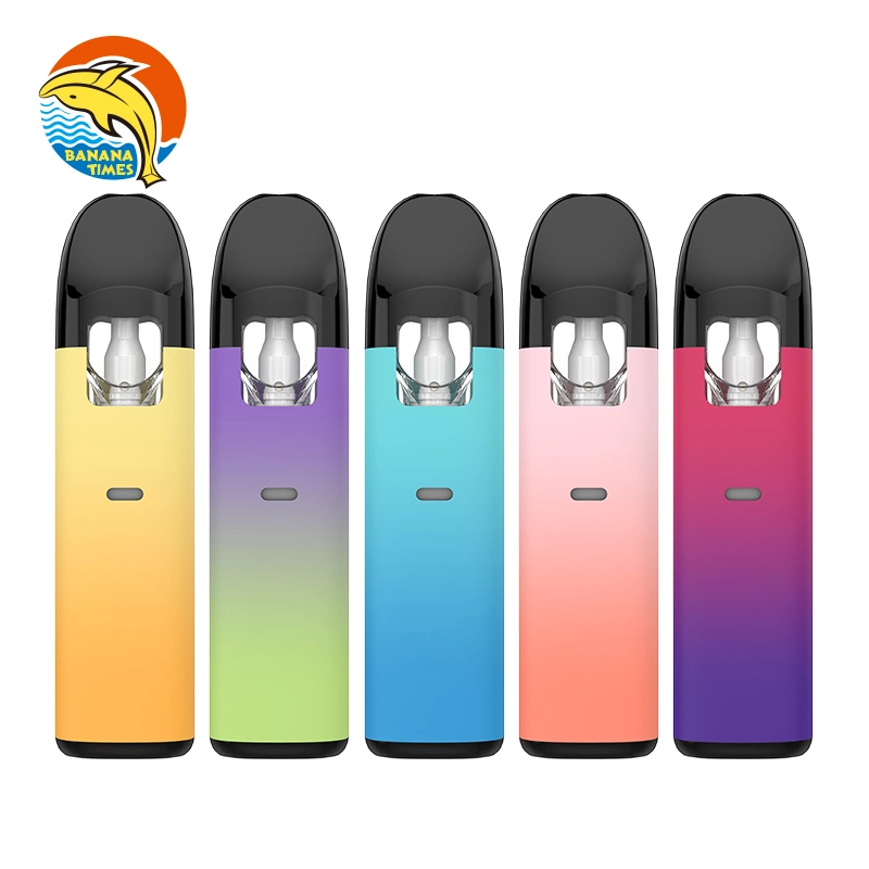 UK Best Selling High Quality Private Label 1ml Disposable Vape Custom Packaging 280mAh Empty Ceramic Coil Vape with Lead Free Material