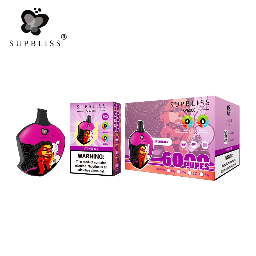 Randm Supbliss Sp 6000 Puff Electronic Cigarette Factory Wholesale Disposable Vape 6000 Puff Disposable Vape Amazon Wholesale Disposable Vape Pen