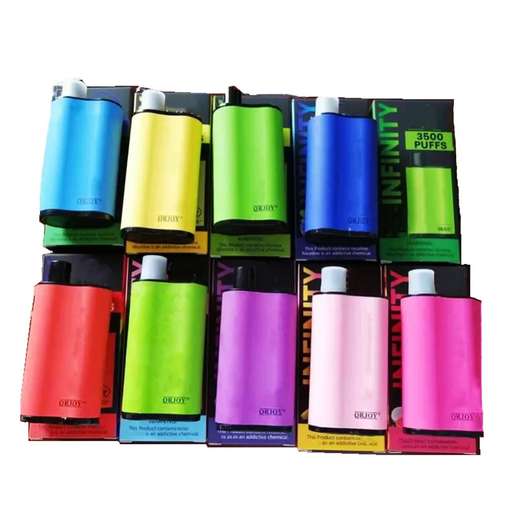 Fumed Infinity 3500 Puffs Disposable E Cigarettes Built-In1500mAh Battery 12ml Pre-Filled Disposable Vape Device