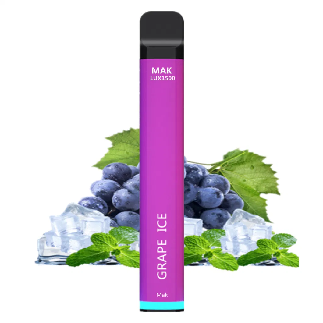 Wholesale High Quality 1500 Puffs Big Vape Plus Disposable E Cigarette