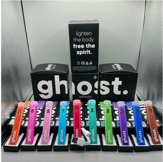 Ghost Live Resin 1g Disposable Vape Pen Packwoods Runty USA