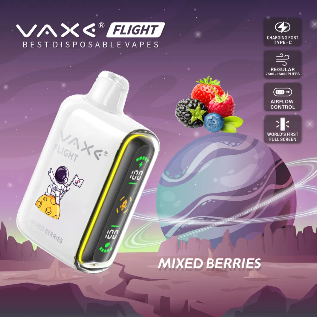 Vaxe Flight 7500/15000 Puff Zbood Portable PDA Style Mold 20000/21000/25000 Vuse Go X PRO Ecig Disposable Vape