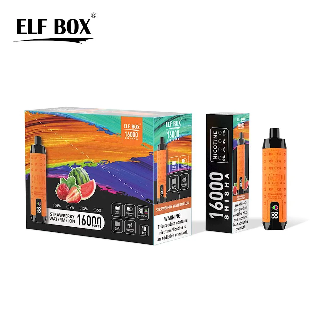 2024 Dtl Disposable Vape Portable E Cigarette Pod Electronic Cigarette Pen Hookah Vape Pen Elf Box Shisha 16000 Al Crown Fak