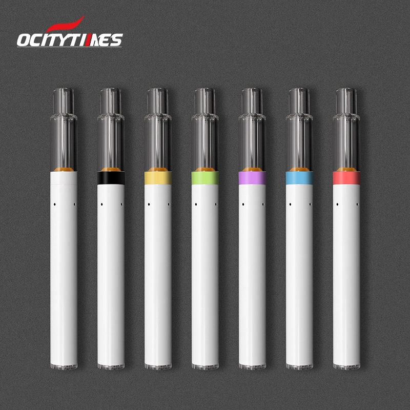 No Cotton No Burning Taste All Glass Disposable Pen Vape DAB Pen (Ocitytimes OG04)