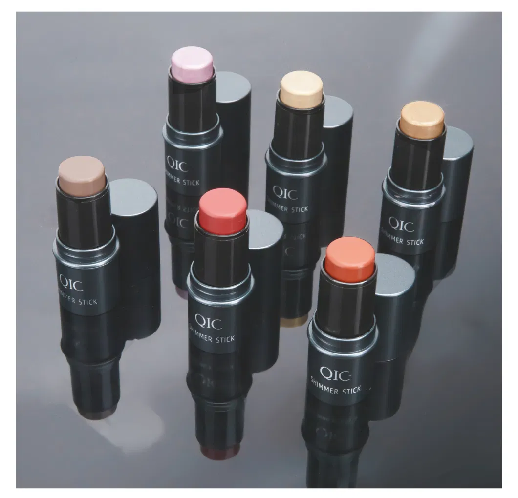 Customized Brand Vegan Makeup Cream Waterproof Shimmer Color Stick Highlighter