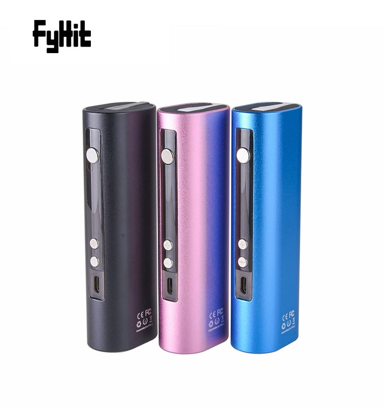 Top Selling Fyhit Heating No Burning Device Herbva Dry Herb Vaporizer with OLED Digital Screen Display Vape Pen