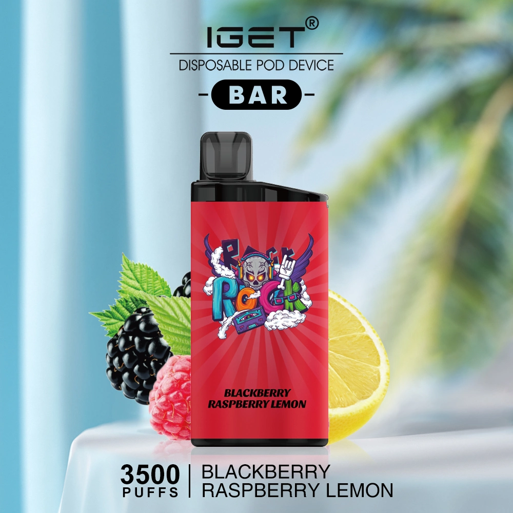 Iget Bar 3500 Puffs Fruit Flavor Iget Legend Disposable Vape Iget Star L7000 Iget Bar Plus 6000 Factory Price