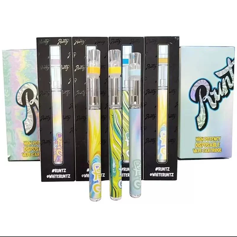 Newest Hot Sell Runtz Disposable Vape Pen (Empty tank/Rechargeable/Mouthpiece press down)