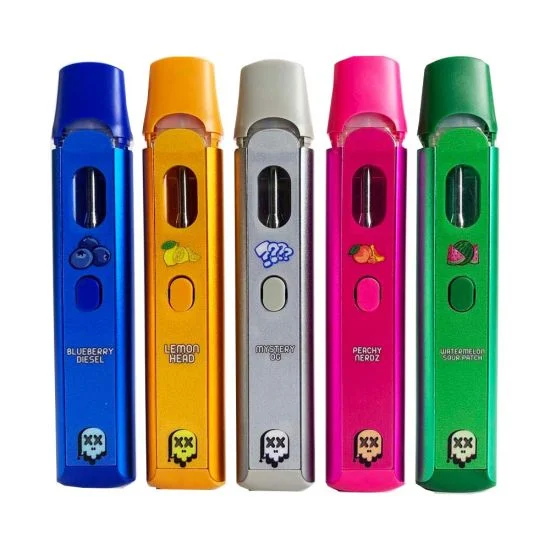 2.0ml Pack Man Disposable E Cigarettes Live Resin Vape Pen Rechargeable 10 Flavors Empty Vapes Cartridges Device Pods 380mAh Battery Oil Carts Vapes DAB Wax PAC