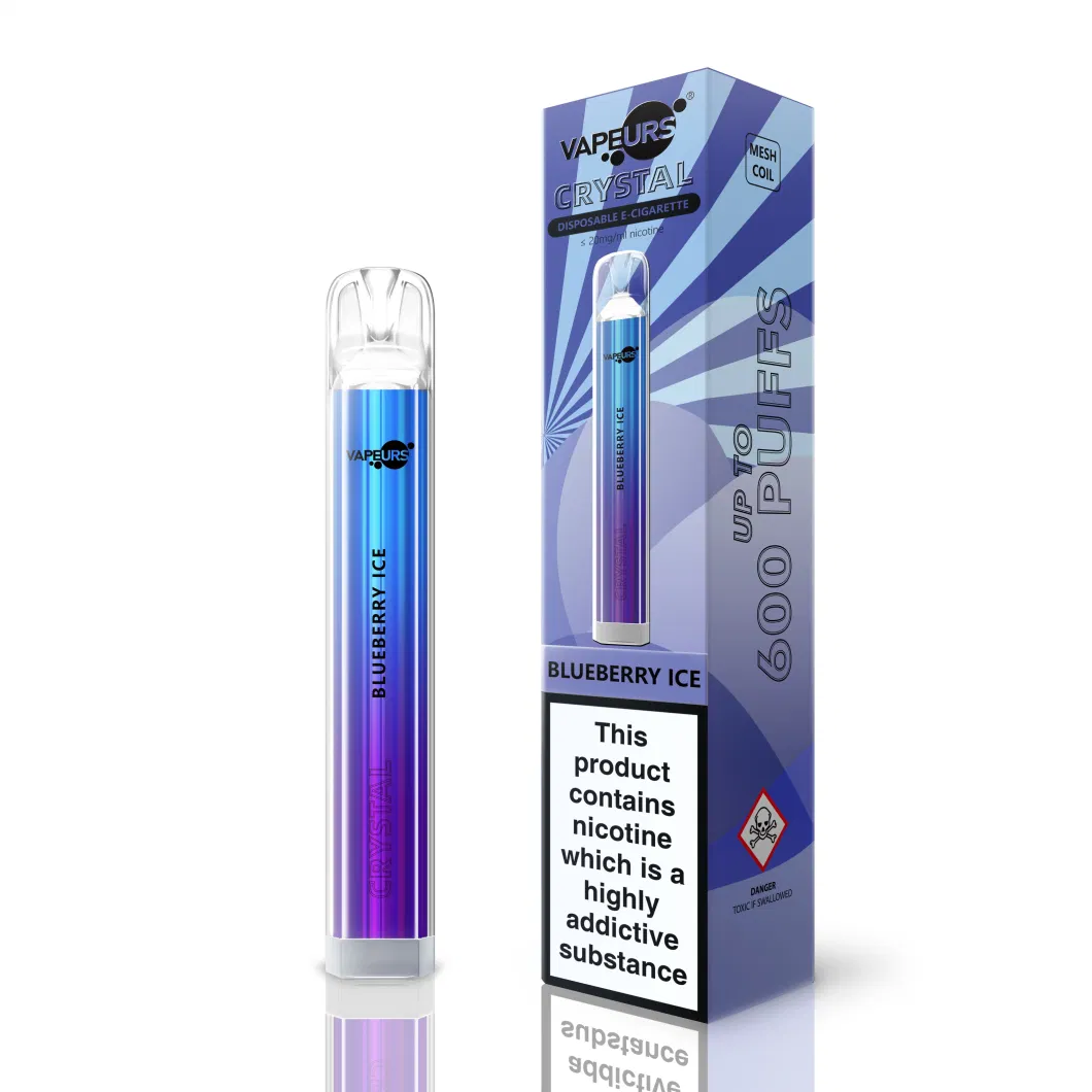 Vapeurs Ske Crystal Vape Bar 600 Puffs Disposable Vape Kit