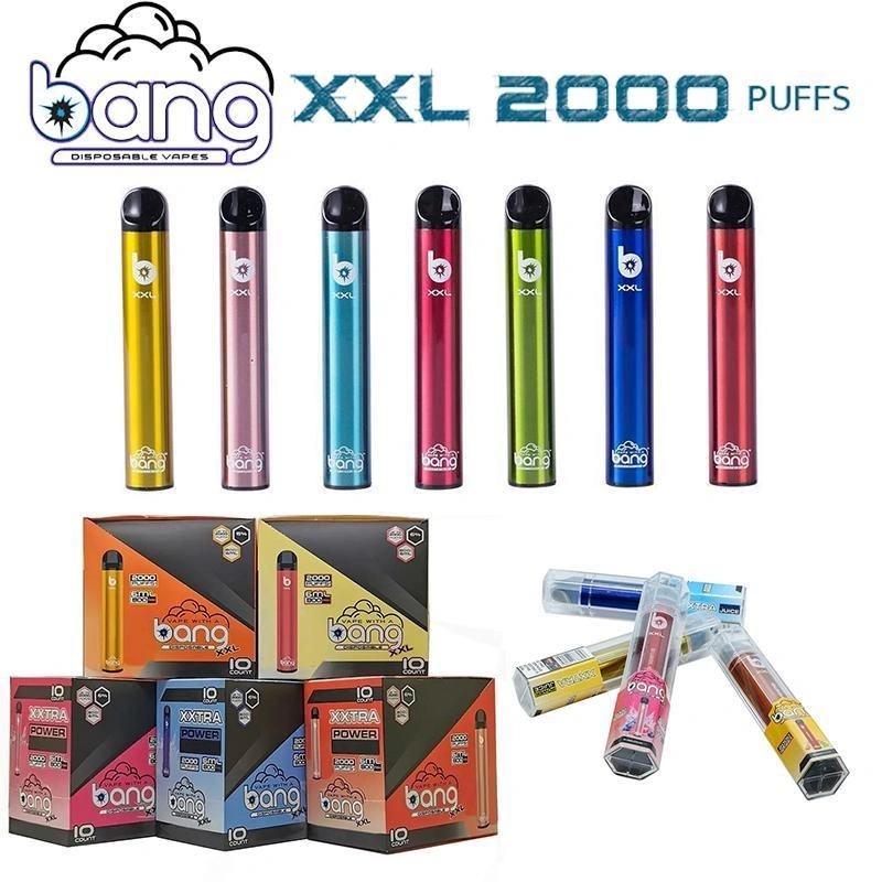 Wholesale Disposable Vape Pen Bang XXL 2000 Puffs 6ml Smooth Taste