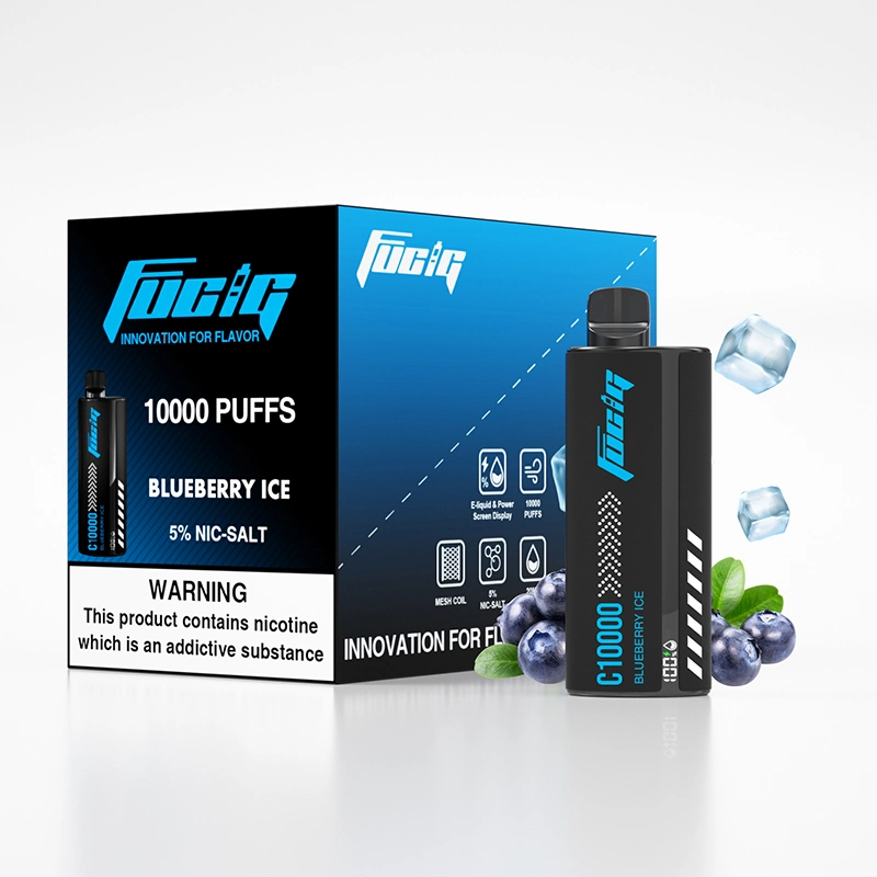 Fucig Disposable 10000 Puffs E-Cigarette 5% Nicotine for Adult Popular Wholesale Vape