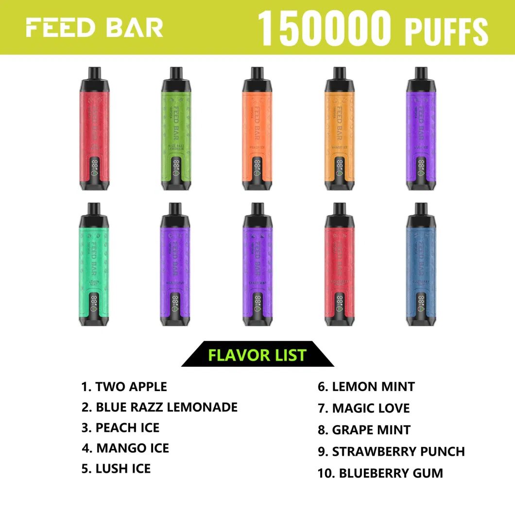 2024 China Crown Feed Barwholesale Cheap Vape Vapsolo Shisha Flavour Hookah Pen 15000 Puffs 25ml E-Liquid EU Warehsoue Disposable Vapes