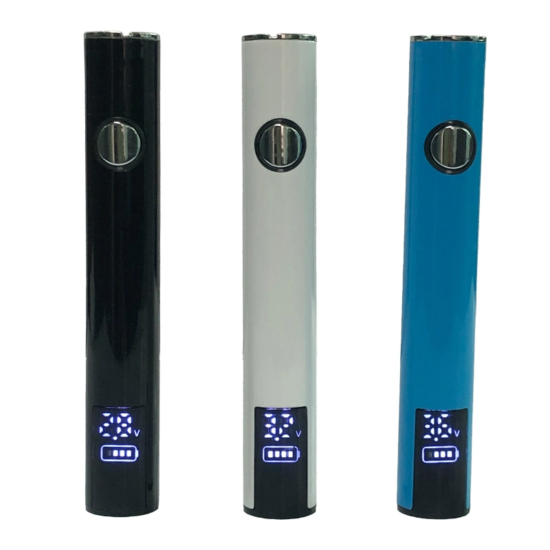 Wholesale 400mAh Preheat Function Rechargeable Disposable Adjustable Voltage 510 Thread LED Empty Vape Pen Battery