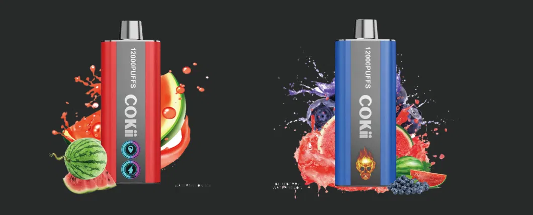 Cokii Luxury Smoke Vape 12000 Watermelon Ice Pen Style E-Cigarette