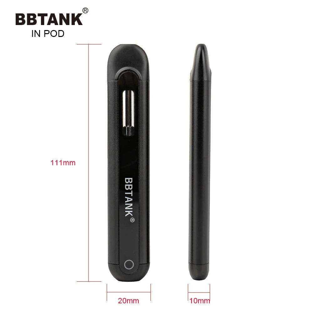 Newest 2ml Empty Pod Bbtank Ceramic Cartridge 2ml Vape Pen Kit