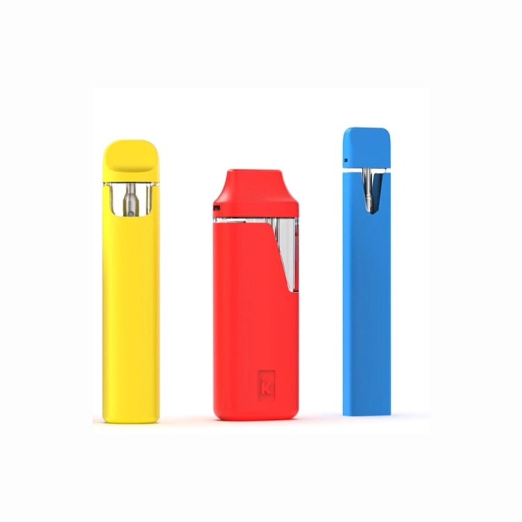 OEM Wholesale Cheap 1ml 2ml Empty Disposable E Cigarette Empty Preheat Thick Oil Vape Disposable E Cigarette with Packaging Box 2 Gram Preheat Empty Vape