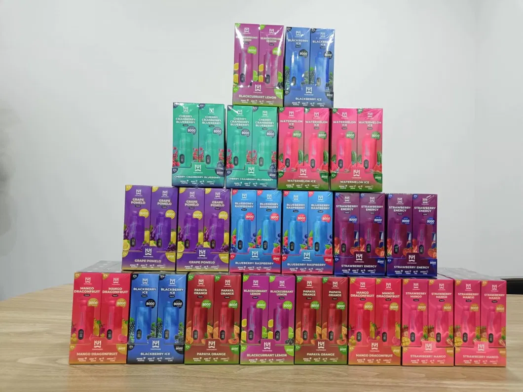 EU Electronic Cigarette Warehouse Vape Vapomesi Disposable Vape Puff Vape Wholesale 9000puffs 18ml Wholesale I Vape Vaper Pod 30000puffs Shisha Flavour Hookah