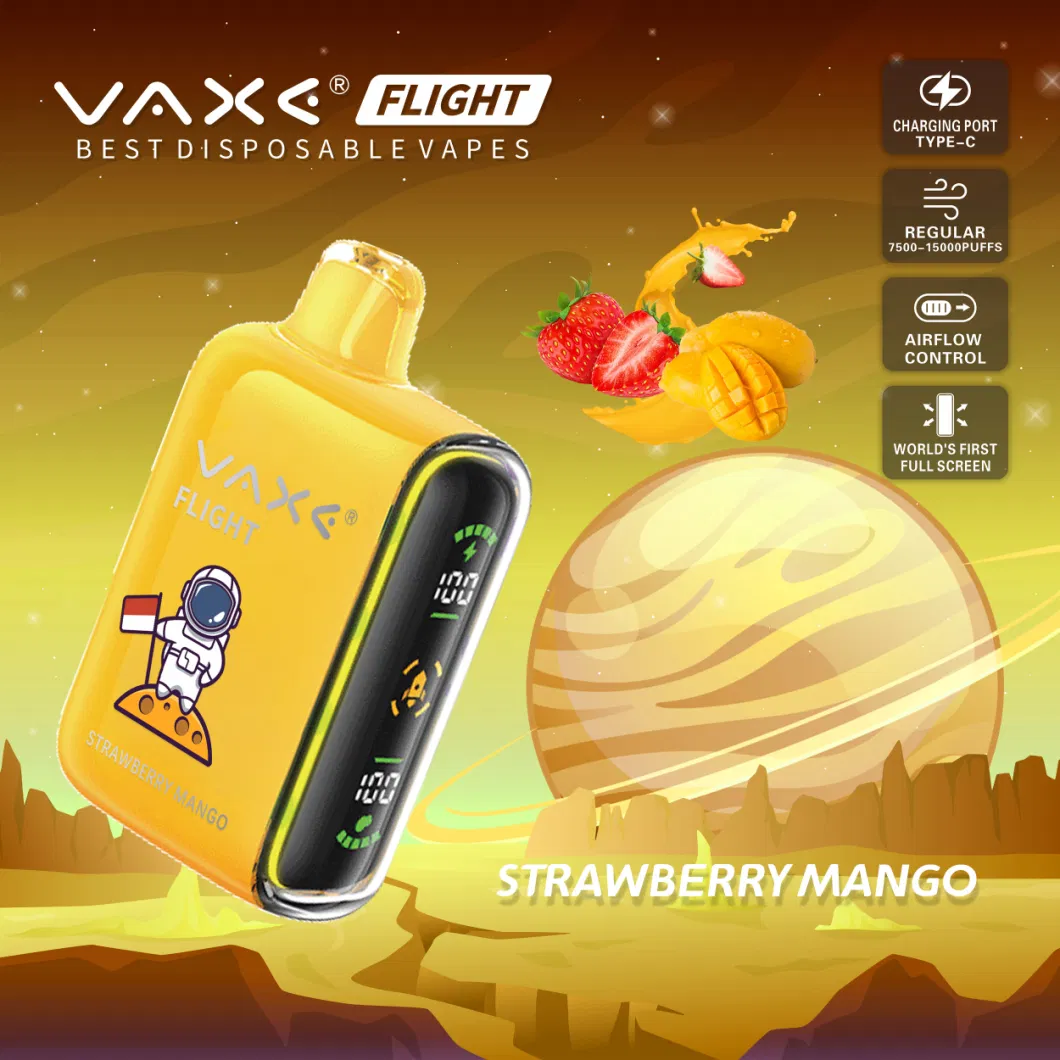 Vaxe Flight 7500/15000 Puff Zbood Portable PDA Style Mold 20000/21000/25000 Vuse Go X PRO Ecig Disposable Vape