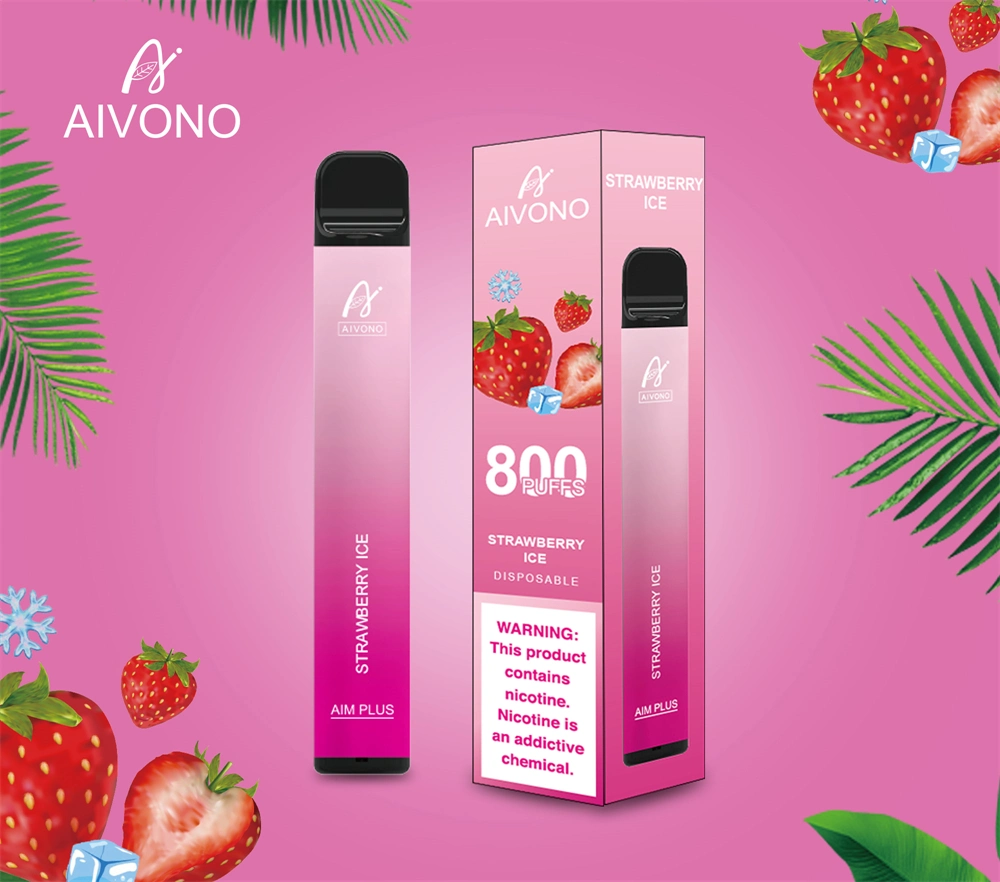 Aivono Disposable Vape 800 Puff XXL Vaper Pod with Variety of Fruit Flavors E Cigarette for Europe Vapor 2% for Vapeuk Germany Europe Ecigs