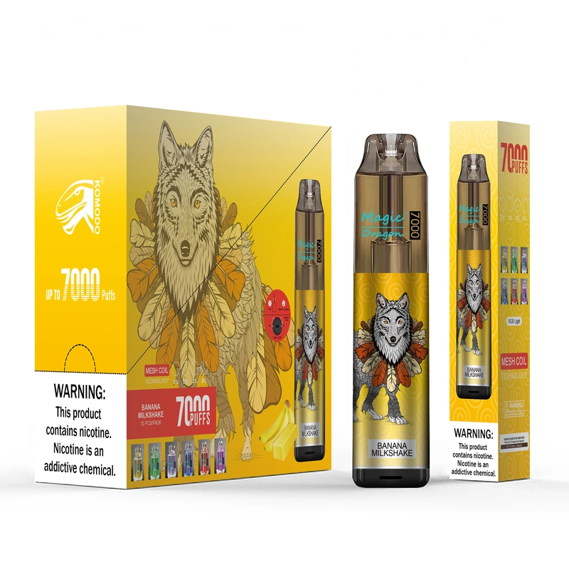 Komodo Magic Dragon 7000 Puffs Disposable Ecig 15ml Prefilled Pod Vape Pen EU Warehouse in Stock