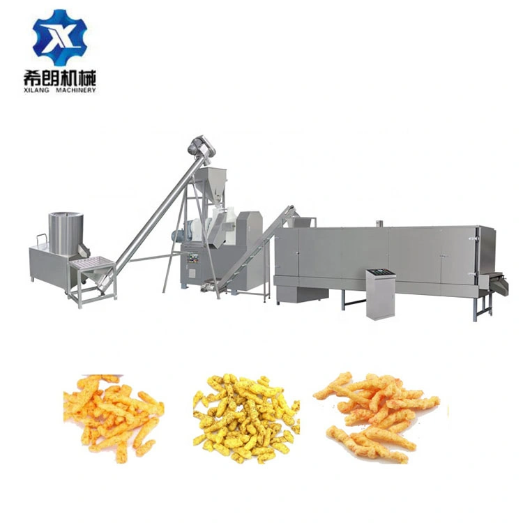 Sweet Corn Puff Machine Popcorn Kurkure Machine Kurkure Production Line Nik Naks Snack Machine