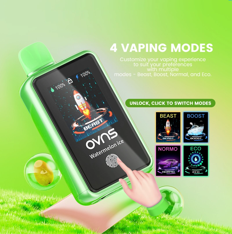 2024 New Released Ovns Mesh25 30K Puffs Disposable Vape with Airflow and 4 Working Modes Function