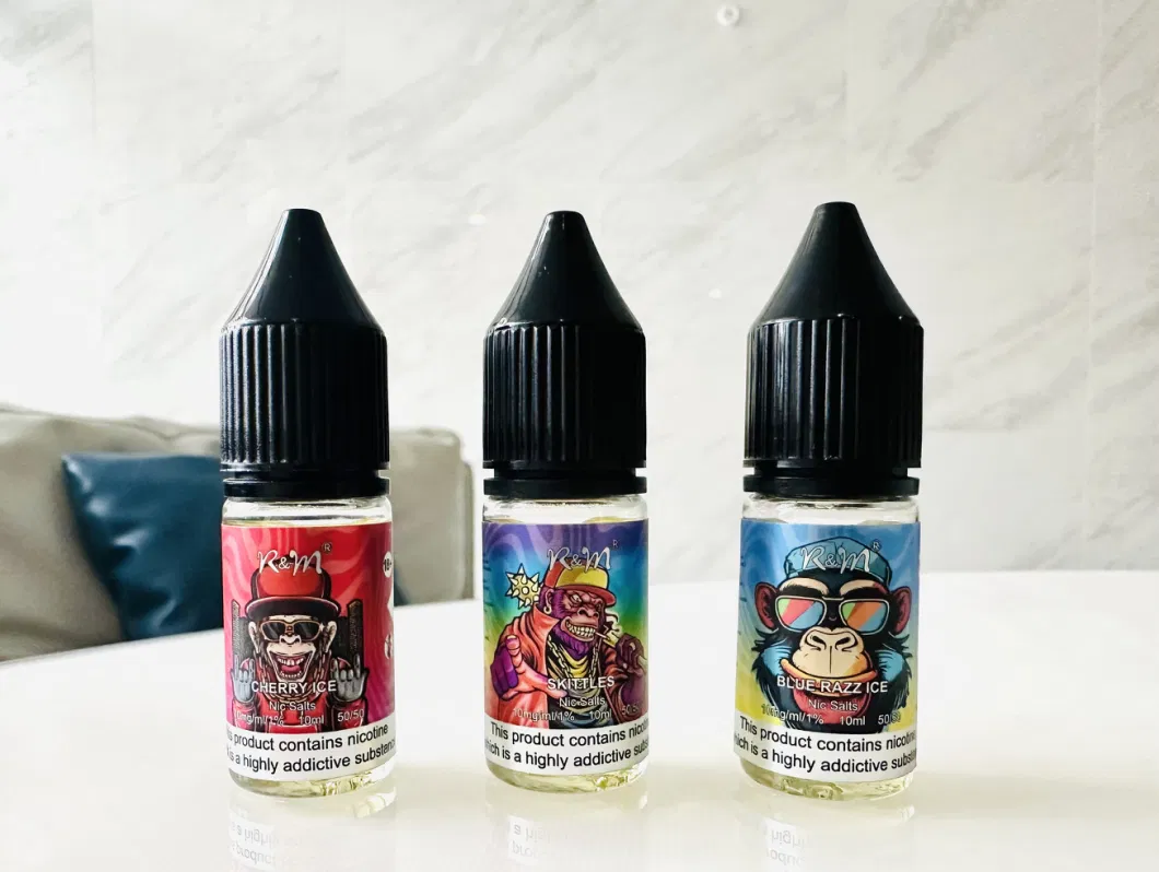 UK Wholesale Factory Disposable Vape Juice Randm 10mg 20mg Nic Salt E Liquid