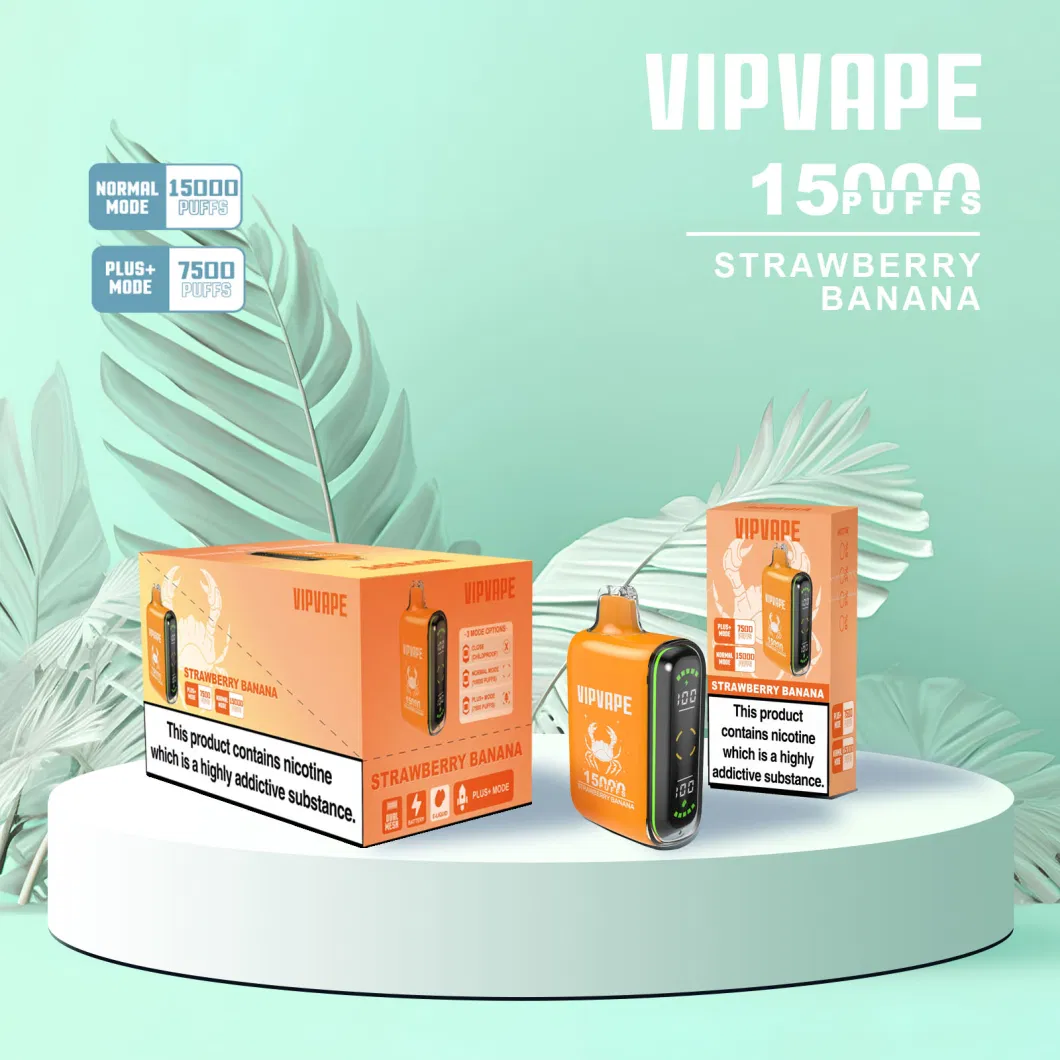 Wholesale Factory Mini Vapor Original Disposable Puff Pod Fruit Flavors Rechargeable E Cigarette Elf Disposable Pen 15000 Puff Bar Vape