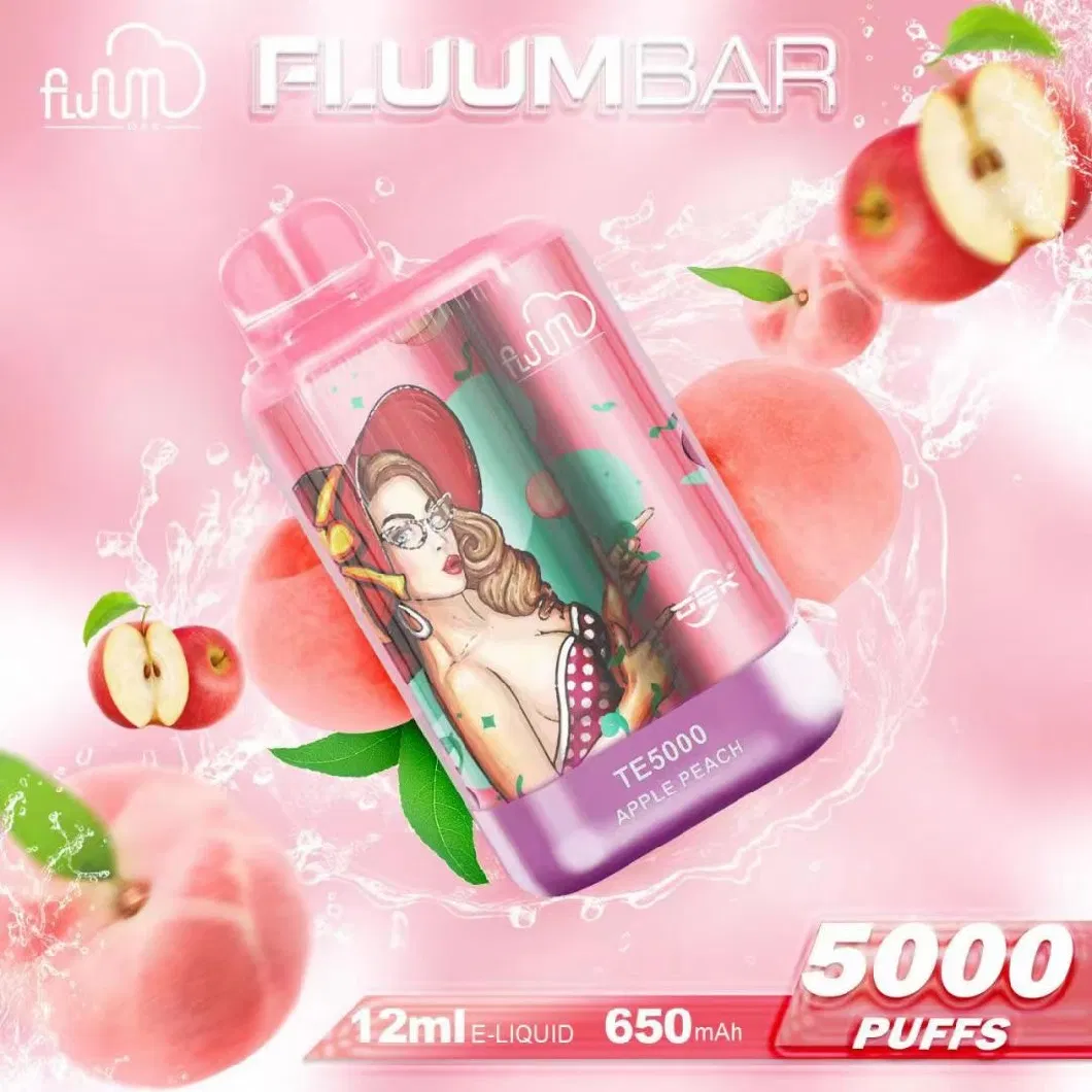 2023 New China Original Wholesale Fluum Bar Rechargeable Te5500 Puffs Disposable Vape Esco Bar OEM ODM Availab