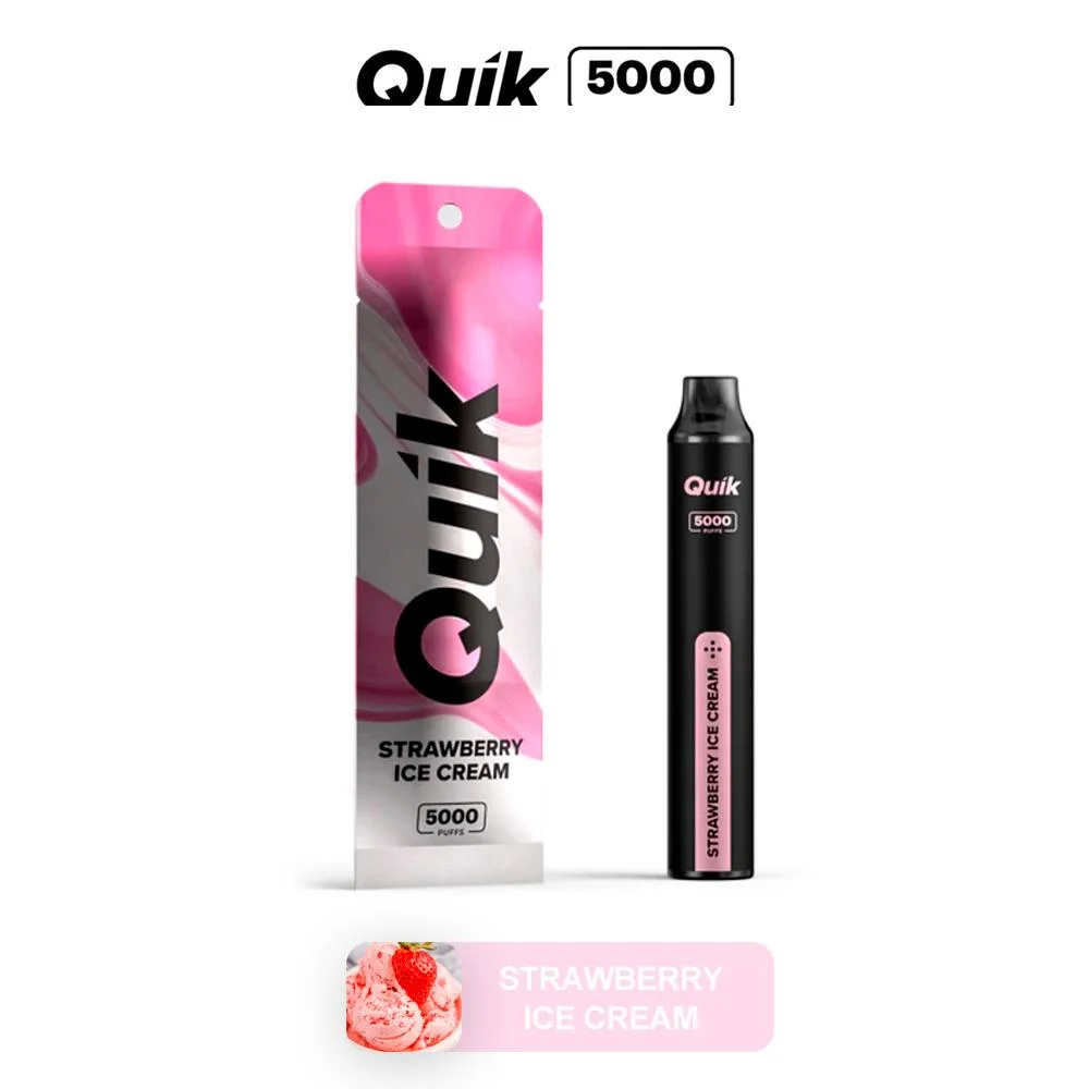 Grape Quik Vape Litchee Low Prie Wholesale Quik Vape 5000puffs Vape