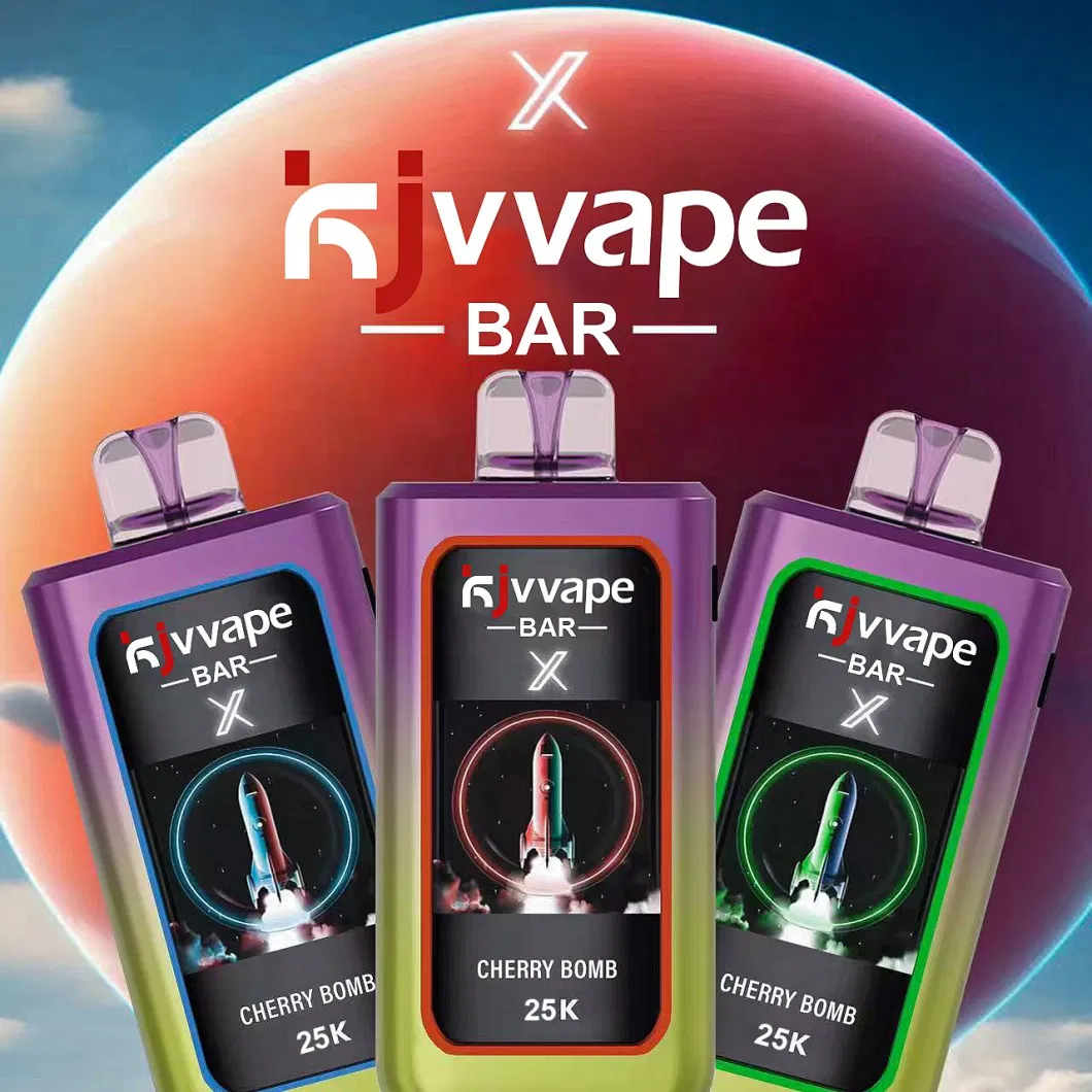 25000 Puffs Kjv Vape Bar: 24ml E-Liquid, Display Screen, Rechargeable Ecig - Wholesale Pricing Vape Box Mesh Coil Rechargeable Ecig New Gadget