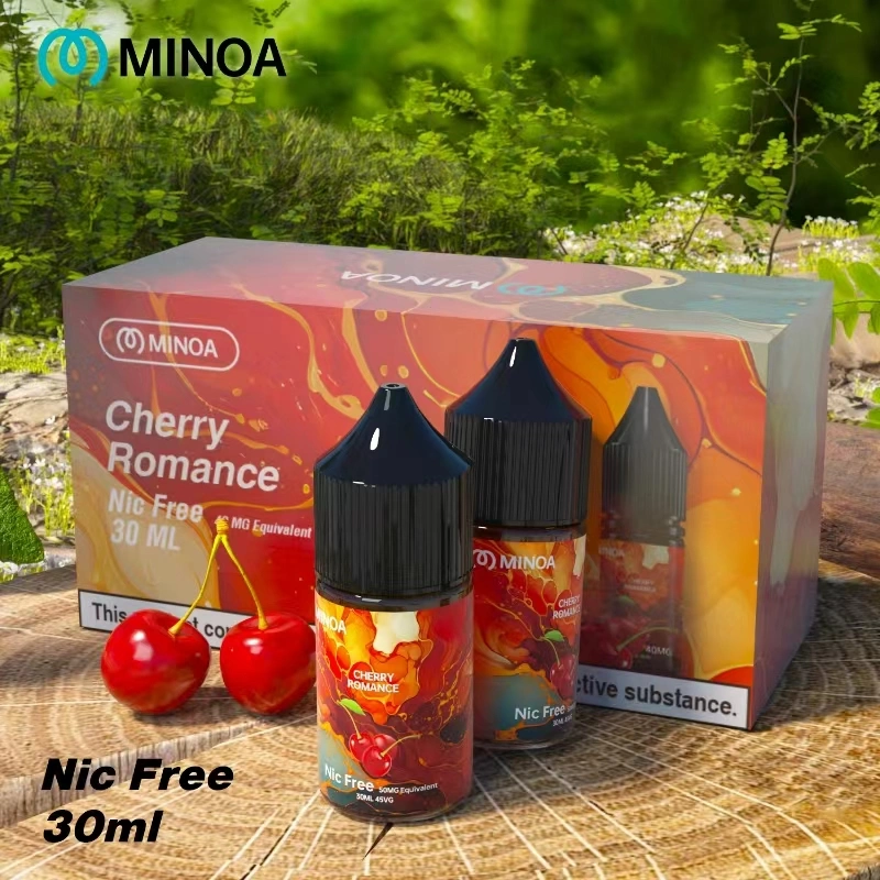 Minoa Low Price High Quality Fruit Flavors Nicotine Free E-Liquid OEM/ODM Supplied