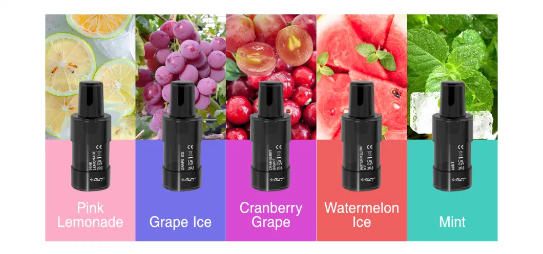 2023 Newest 600 Puffs Fruits Flavors Elf Puffs Bar Vanlt Mate Disposable Vape Pod