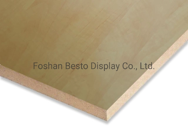 Customized Maple 18mm Thickness MDF Slatwall Packed by Carton 4&prime;x4&prime;