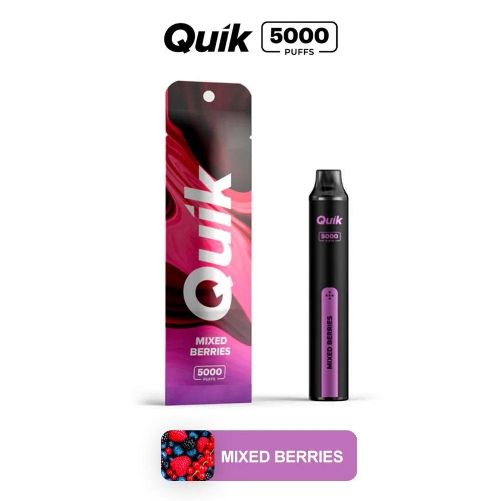 Grape Quik Vape Litchee Low Prie Wholesale Quik Vape 5000puffs Vape