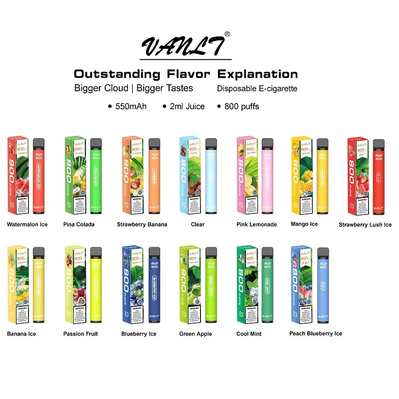 Mechanical Mods Vanlt Plus 600 Puffs Electronic Cigarette Disposable Vape Pen Joy Stick Elf Izy Bar