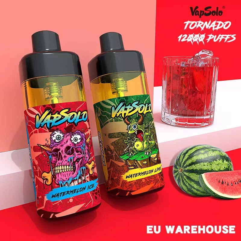 Vapsolo Tornado 12000 Puff Zbood Wholesale Bulk Factory Price Lio Fashion Monkey 500/600/800/1600/2500/2800 Vuse Go Eternity E Vape Disposable Vape