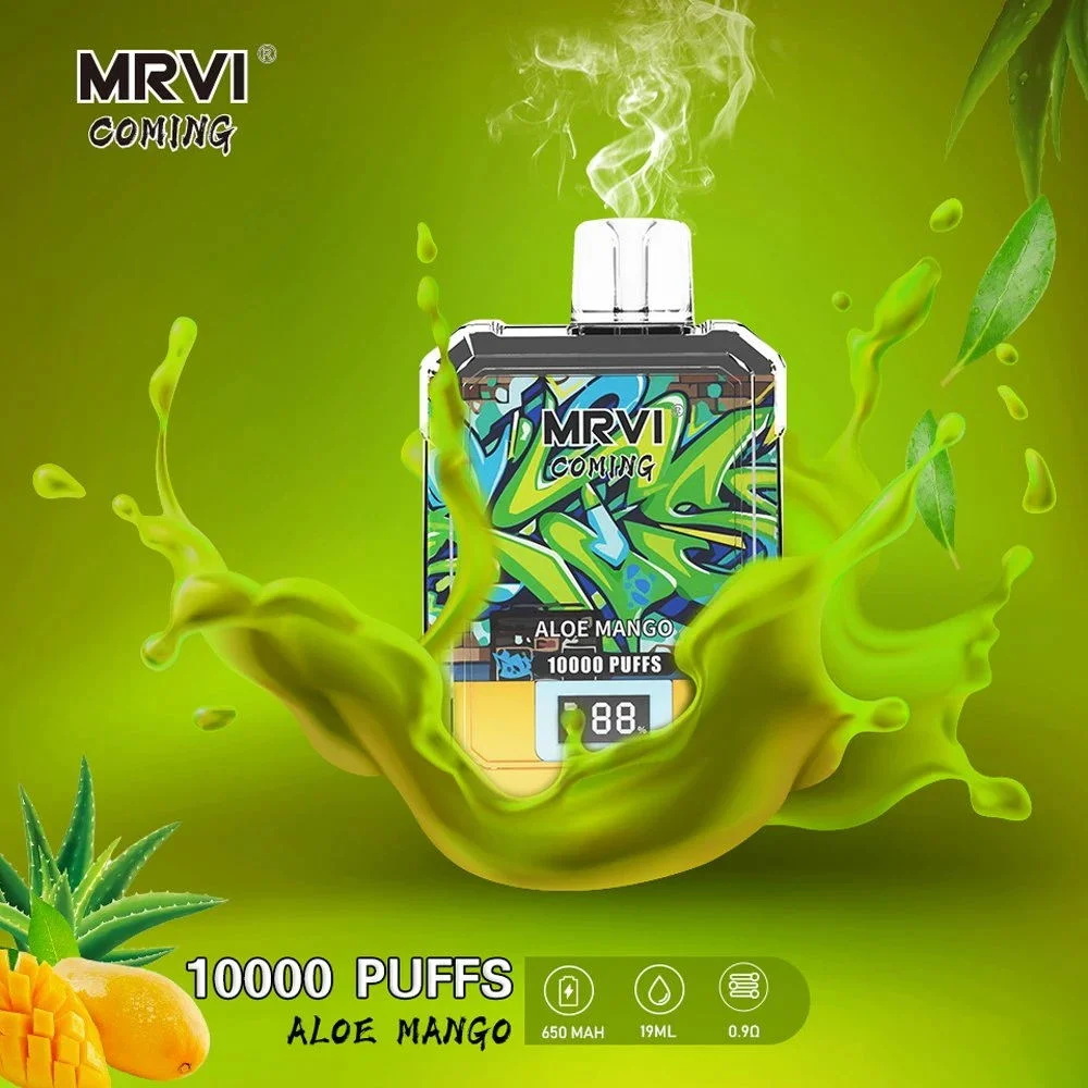 Mrvi Coming 10000 USA Zbood Vaporessi Gear No Nicotine 7500 Disposable Vape Pen Ecigarette Vape