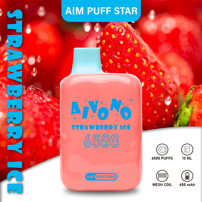 Hot Sale Rechargeable Disposable Electronic Cigarette Aivono 6500puff Lost Mo5000 Marys Vape Pod Wholesale