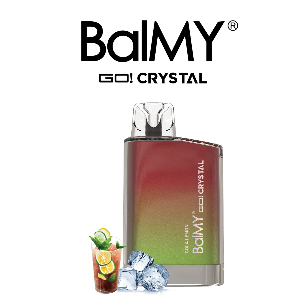 Authentic Balmy Go Crystal 600 Puffs Disposable Pod 2ml 20mg Nicotine Salt