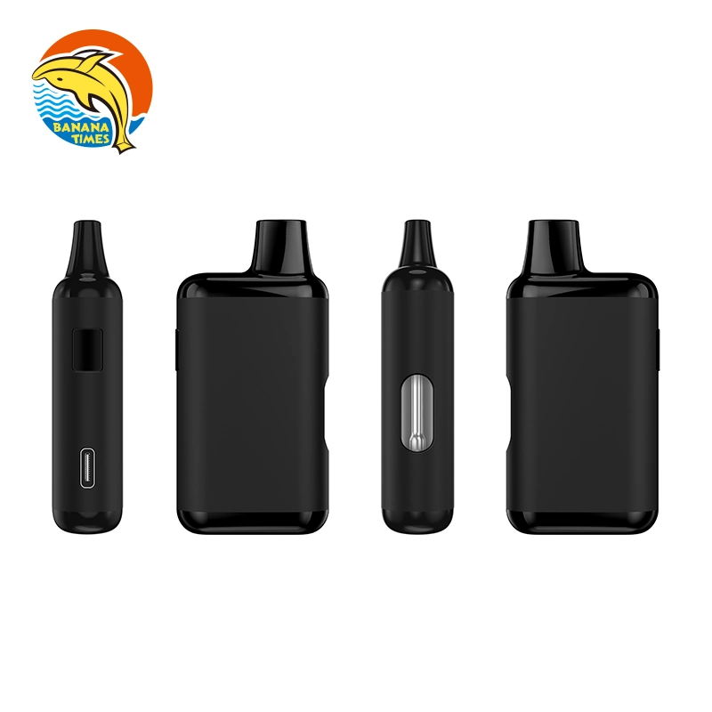 Shenzhen Reliable Manufacturer 1ml 2 Gram 3 G 4000 Mg Ceramic Coil Pure Taste Empty Vape 2*1.8mm Oil Holes Thick Oil Childproof Disposable Vape Pen