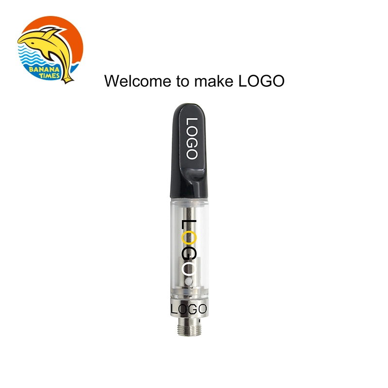 Hottest California Top Screw Tip 1000mg Empty Vape Cartridge Cart Customized 0.8ml 1ml DAB Thick Oil Ceramic Vape Carts