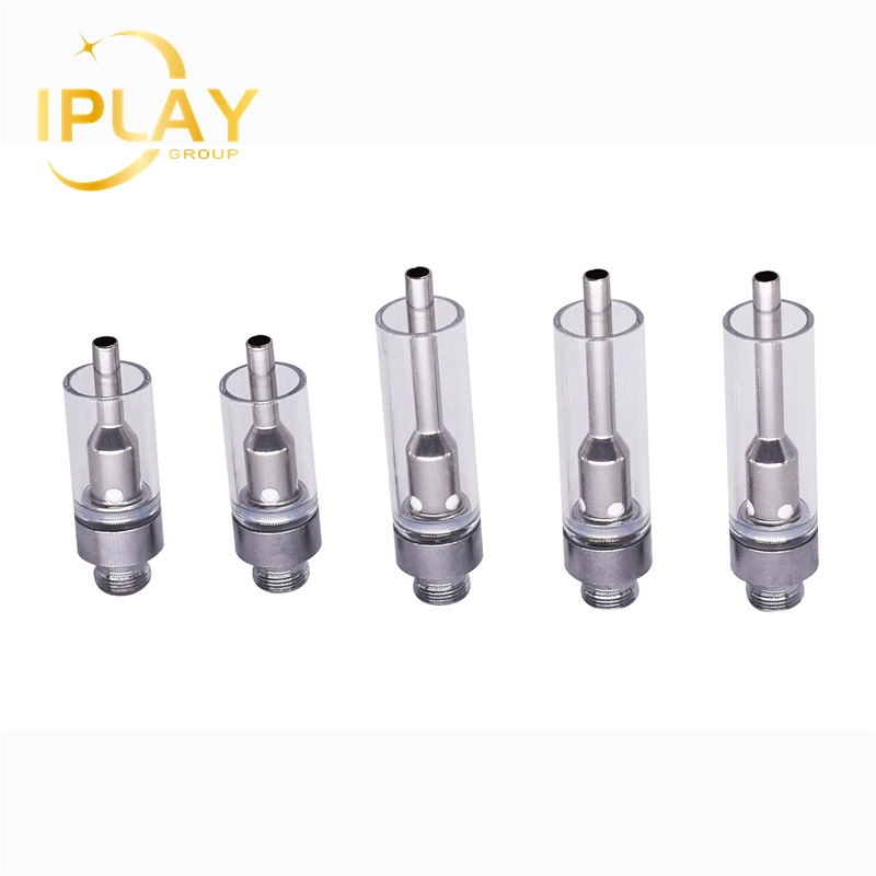 Wholesale Empty New Disposable SS316 Ceramic Lead Free Glass 510 Thread Oil Vape Pen Cartridge E-Cig